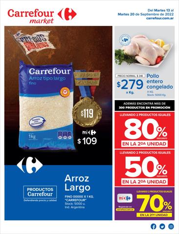 Catálogo Carrefour Market en Mendoza | Catálogo Ofertas Market | 13/9/2022 - 20/9/2022
