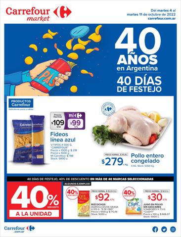Catálogo Carrefour Market en Martínez | Catálogo Ofertas Market | 4/10/2022 - 11/10/2022