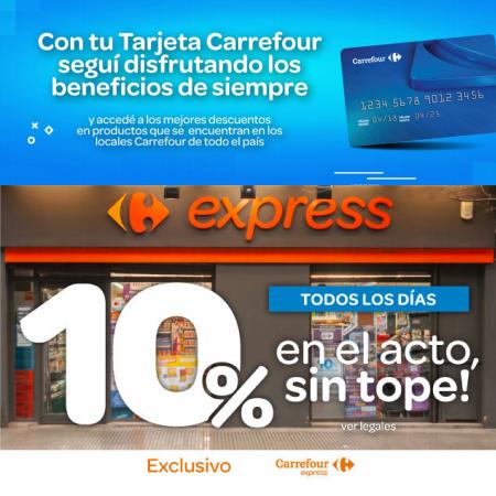 Catálogo Carrefour Express | Beneficios Tarjeta Carrefour | 2/5/2022 - 20/7/2022