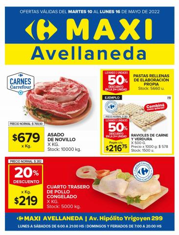 Catálogo Carrefour Maxi | DESCUENTOS SEMANALES - AVELLANEDA | 10/5/2022 - 16/5/2022