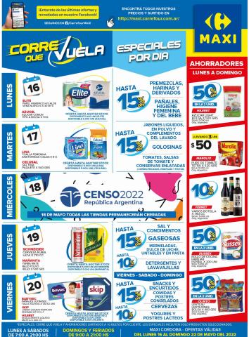 Catálogo Carrefour Maxi | OFERTAS SEMANALES - CÓRDOBA | 16/5/2022 - 22/5/2022