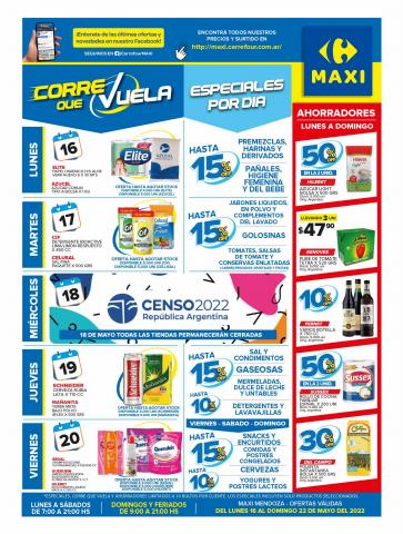 Catálogo Carrefour Maxi en Godoy Cruz | OFERTAS SEMANALES - MENDOZA | 16/5/2022 - 22/5/2022