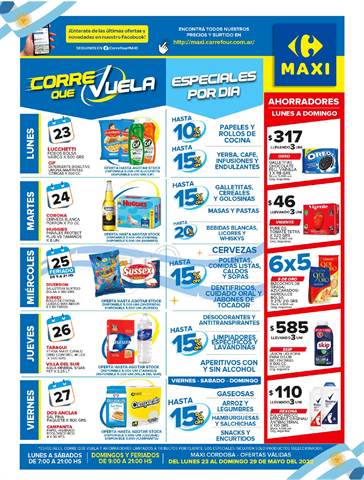 Catálogo Carrefour Maxi en Córdoba | OFERTAS SEMANALES - CÓRDOBA | 23/5/2022 - 29/5/2022