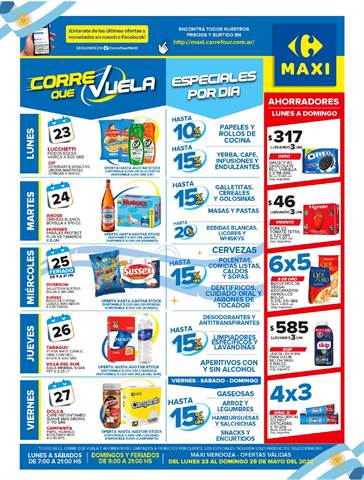Catálogo Carrefour Maxi en Mendoza | OFERTAS SEMANALES - MENDOZA | 23/5/2022 - 29/5/2022