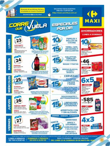 Ofertas de Hiper-Supermercados en Castelar | OFERTAS SEMANALES - ITUZAINGÓ de Carrefour Maxi | 23/5/2022 - 29/5/2022
