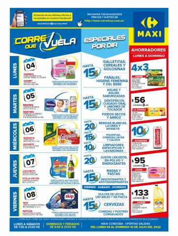 Ofertas de Hiper-Supermercados en Córdoba | OFERTAS SEMANALES - CÓRDOBA de Carrefour Maxi | 4/7/2022 - 10/7/2022