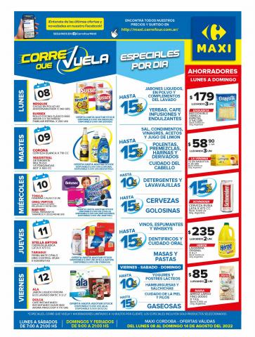 Catálogo Carrefour Maxi | OFERTAS SEMANALES - CÓRDOBA | 8/8/2022 - 14/8/2022