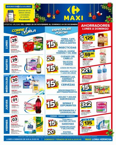 Ofertas de Hiper-Supermercados en San Justo (Buenos Aires) | OFERTAS SEMANALES - LOMA HERMOSA de Carrefour Maxi | 28/11/2022 - 4/12/2022