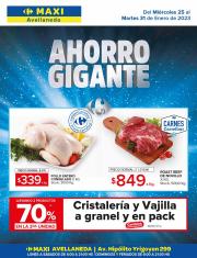 Catálogo Carrefour Maxi en Lomas de Zamora | DESCUENTOS SEMANALES - AVELLANEDA | 25/1/2023 - 31/1/2023