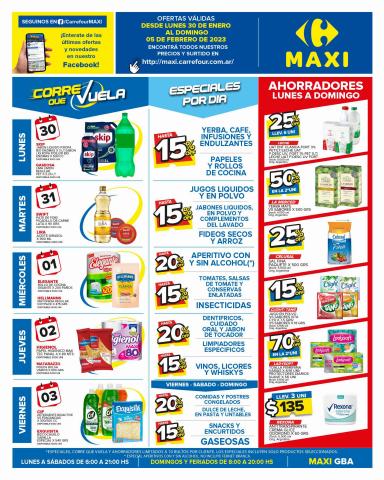 Catálogo Carrefour Maxi en Quilmes | OFERTAS SEMANALES - BUENOS AIRES | 30/1/2023 - 5/2/2023