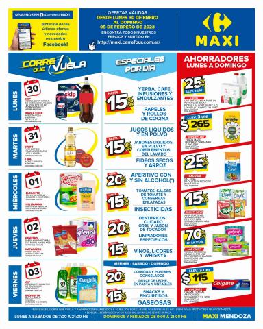 Catálogo Carrefour Maxi en Mendoza | OFERTAS SEMANALES - MENDOZA | 30/1/2023 - 5/2/2023