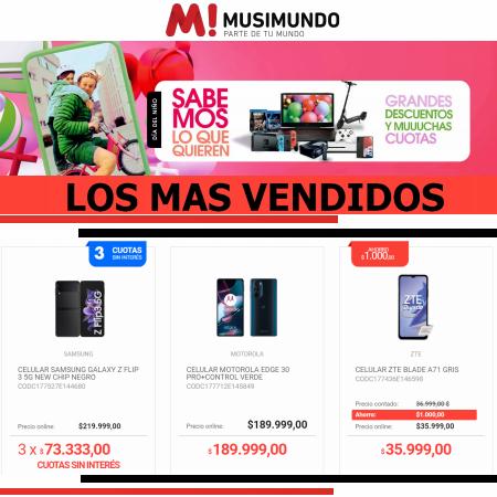 Ofertas de Electrónica y Electrodomésticos en Comodoro Rivadavia | Sabemos lo que quieren de Musimundo | 4/8/2022 - 30/8/2022