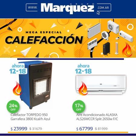 Ofertas de Electrónica y Electrodomésticos en Banfield | Especial Calefacción de Grupo Marquez | 4/5/2022 - 2/6/2022
