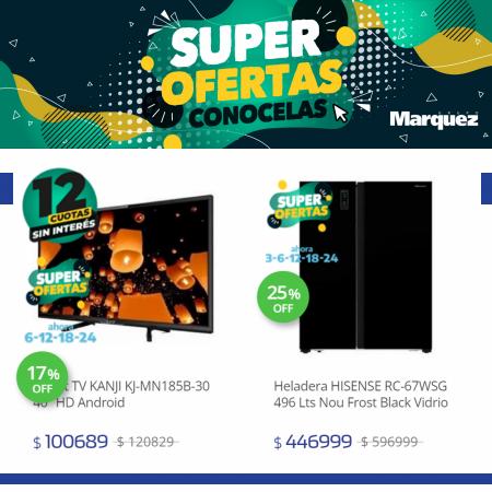 Ofertas de Electrónica y Electrodomésticos en Ramos Mejía | Súper Ofertas de Grupo Marquez | 9/11/2022 - 6/12/2022