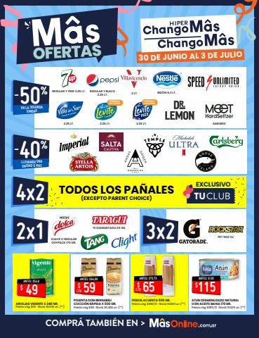 Catálogo HiperChangomas en Bahía Blanca | MÂS OFERTAS | 30/6/2022 - 3/7/2022