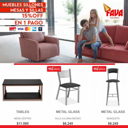 Catálogo Fava en Mendoza | Muebles y más | 5/5/2022 - 31/5/2022