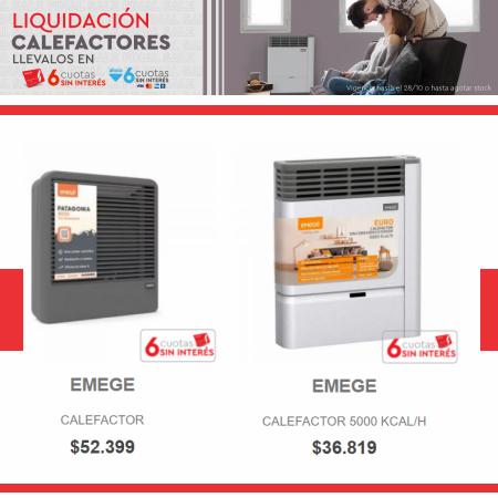 Catálogo Fava en Tandil | Liquidación en calefactores | 3/10/2022 - 28/10/2022