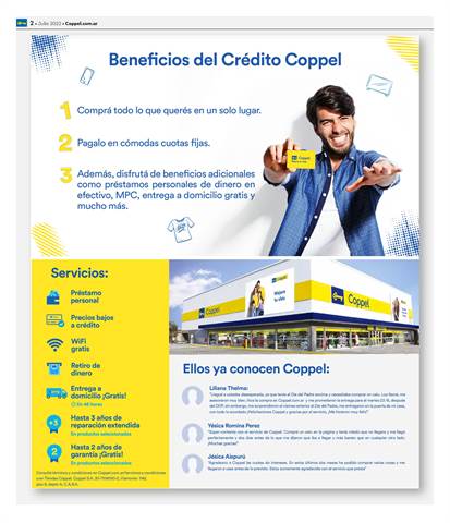 Catálogo Coppel en Avellaneda (Buenos Aires) | REBAJAS DE INVIERNO | 1/7/2022 - 31/7/2022