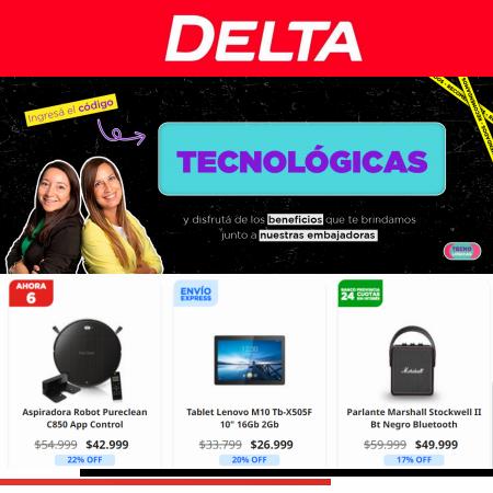 Catálogo Delta | Tecnológicas | 29/7/2022 - 18/8/2022
