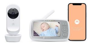 Oferta de Baby Call Motorola Vm44 Wifi Camara Monitor Bebes 4.3 por $122882 en Frávega