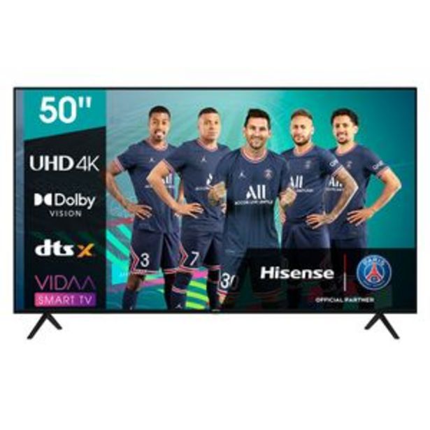 Oferta de Smart TV 50" 4K Hisense 50A641GSV por $102999 en Frávega