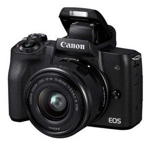 Oferta de Canon Eos M50 + Lente 14-45mm 24 Mp Video 4k Mirroless por $299999 en Frávega