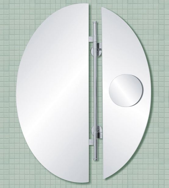 Oferta de Espejo Flip Oval Pulido Reflejar 60x80cm ESP22.01 por $44121,1