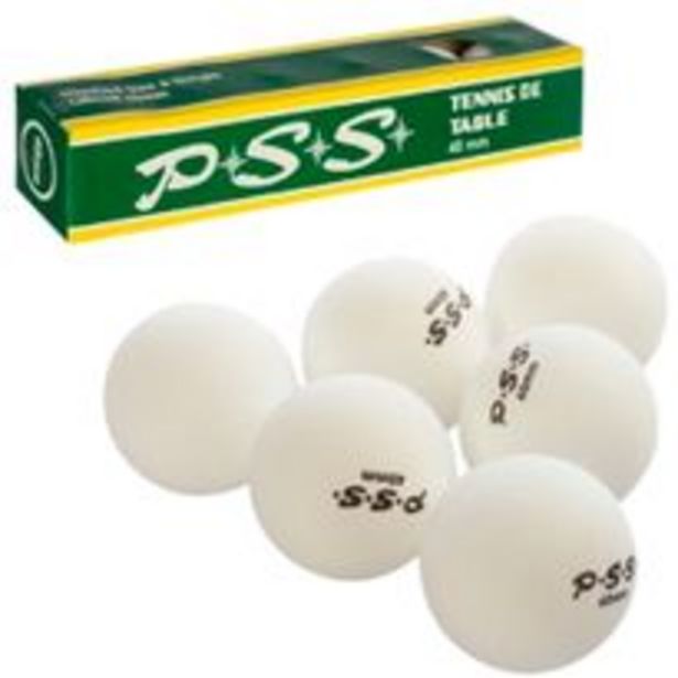 Oferta de Pelotas Ping Pong x 6 unidades Proyec por $299