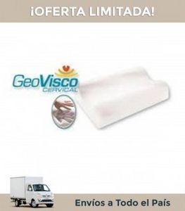 Oferta de Almohada Taurus Geovisco Cervical Espuma Visco-elastica en Ama Hogar