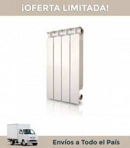 Oferta de Radiador Peisa T X 09 Elementos 500mm Aluminio en Ama Hogar