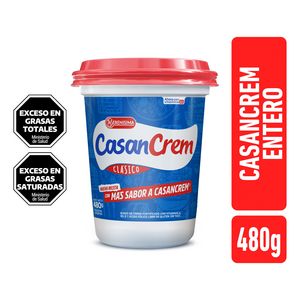 Oferta de Queso crema Casancrem clasico vitamina B3 480 g. por $651 en Carrefour