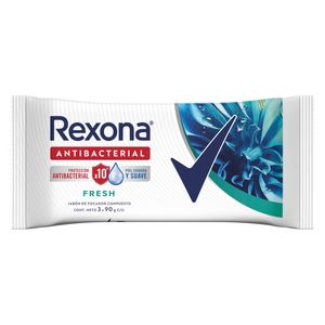 Oferta de Jabón de tocador Rexona antibacterial fresh 90 g. x 3 uni por $267,07 en Carrefour