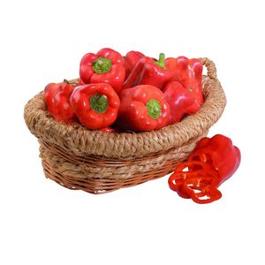 Oferta de Pimiento rojo x kg por $489 en Carrefour