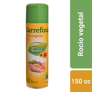 Oferta de Aceite en aerosol Carrefour girasol 120 cc. por $284,83 en Carrefour