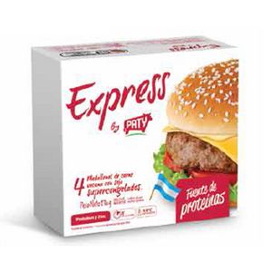 Oferta de Hamburguesa Paty express 4 u. por $489 en Carrefour