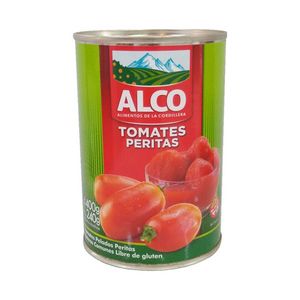 Oferta de Tomate perita pelado Alco 400 g. por $137 en Carrefour