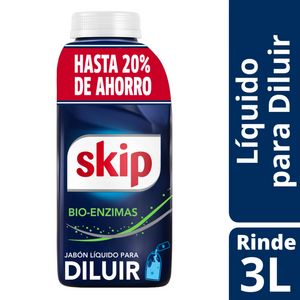 Oferta de Jabón líquido para ropa Skip concentrado bio encimas 500 cc. por $1336,4 en Carrefour