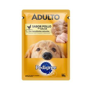 Oferta de Alimento para perros Pedigree 100 g. adultos pollo por $152,5 en Carrefour