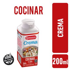 Oferta de Crema para cocinar La Serenísima 200 cc. por $181 en Carrefour