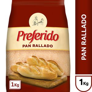 Oferta de Pan rallado Preferido con harina 1 kg. por $353,6 en Carrefour