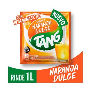 Oferta de Jugo en polvo Tang naranja dulce vitamina C + D 18 g. por $55,3 en Carrefour