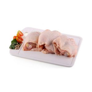 Oferta de Muslo de pollo congelado x kg. por $569 en Carrefour