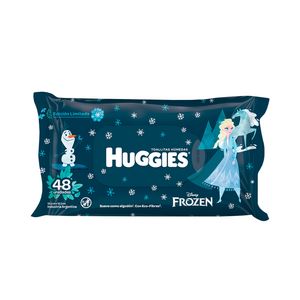 Oferta de Toallitas húmedas Huggies frozen x 48 uni por $497 en Carrefour