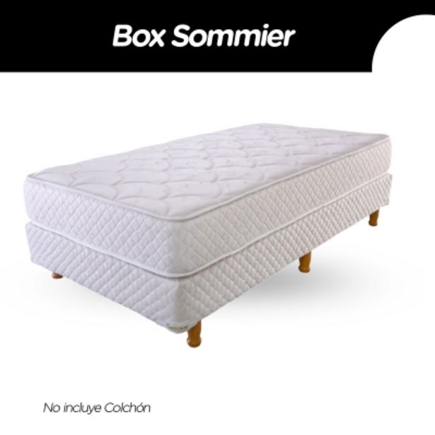 Oferta de Box Sommier Cannon Princess 100x190x21 (sin Colchon) por $12255