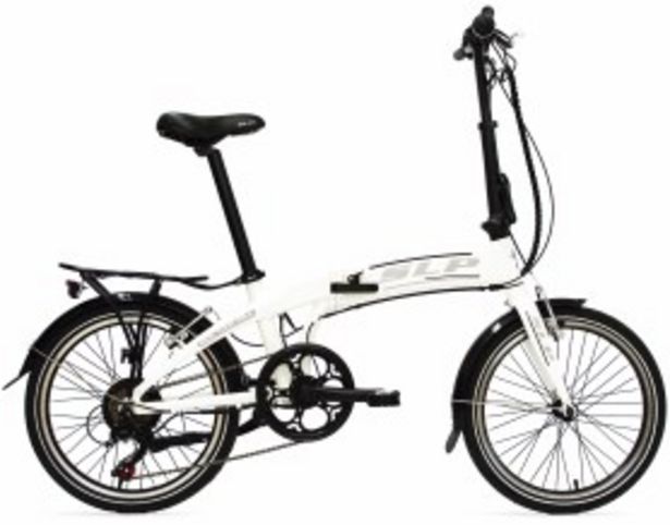 Oferta de Bicicleta Electrica E-BIKE PLEGABLE EF-1 Rodado 20 Color Blanco SLP por $219999 en Megatone