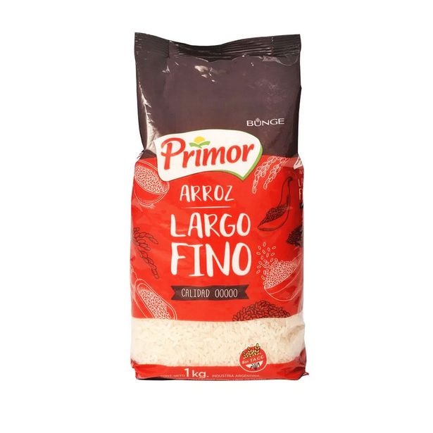 Oferta de Arroz Largo Fino Primor 1 Kg por $79,99