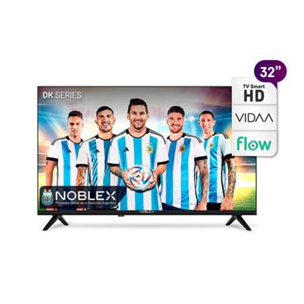 Oferta de Smart TV LED 32” HD Noblex DK32X5050 por $49999 en Castillo Hogar
