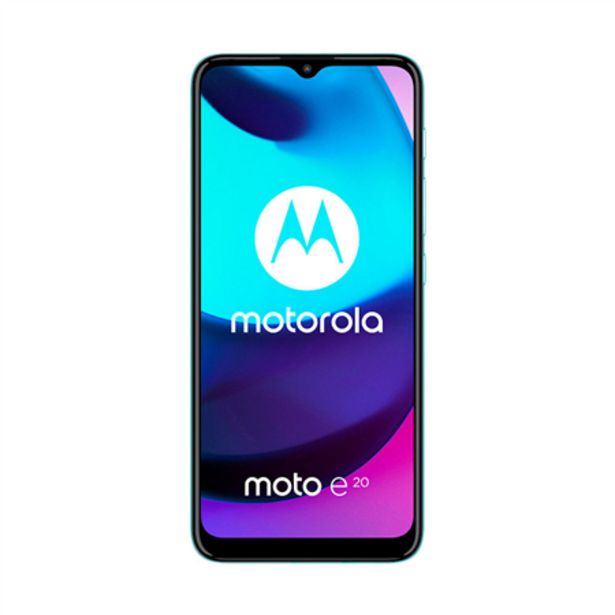 Oferta de Celular Motorola E20 Azul por $39874 en Castillo Hogar