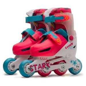 Oferta de Rollers Para Niños Stark Lovely de 4 talles Extensibles + Protecciones por $23599 en Tio Musa