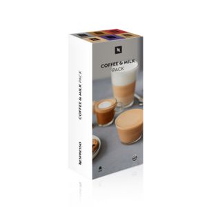 Oferta de Coffee & Milk Pack x60 por $12010 en Nespresso
